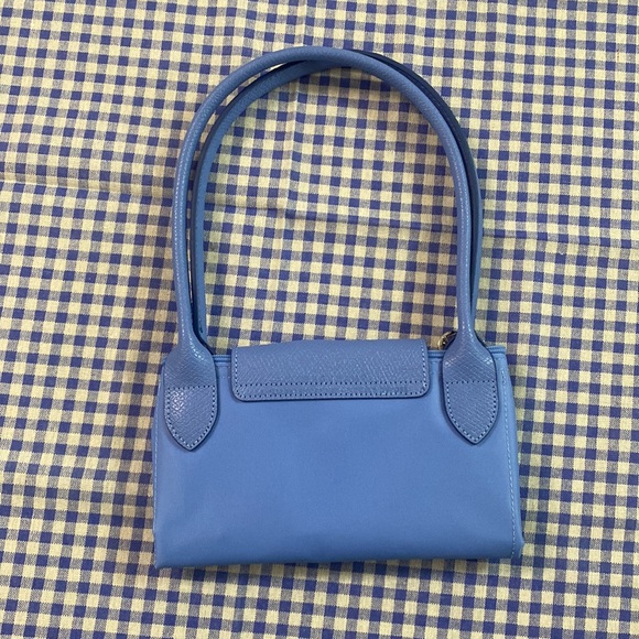 Longchamp Le Pliage Candy Blue Foldable Shoulder Bag - Picture 10 of 10